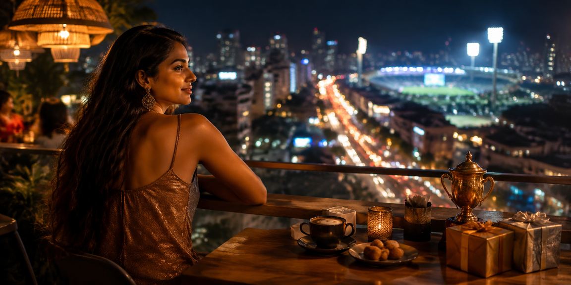 Young player enjoying online Rummy and cricket betting near MG Road Bangalore